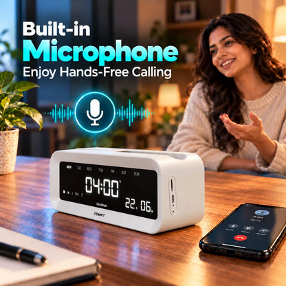 temptindia_White_juggler_clockbeat_speaker_built_in_microphone
