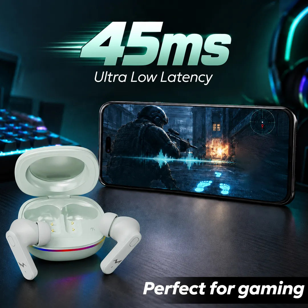 thunderpro mint green color 45ms ultra low latency