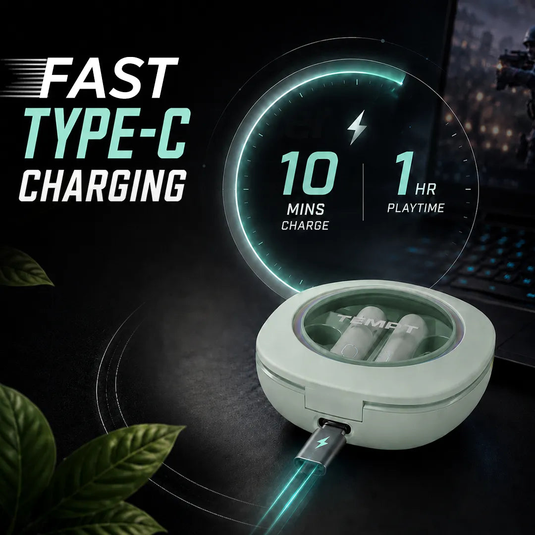 thunderpro_mint_green_color_fast_type_c_charging_temptindia