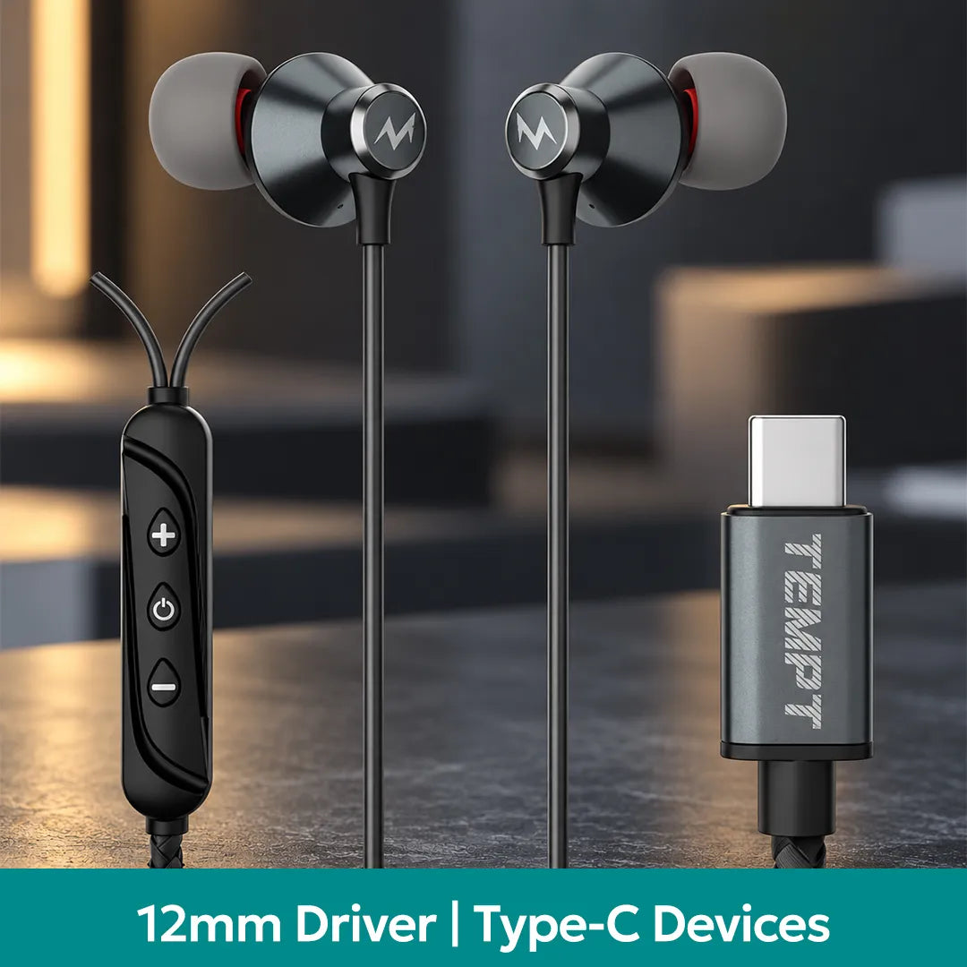 zen_c_wired_earphones_12mm_Driver_TypeC_Devices_temptindia