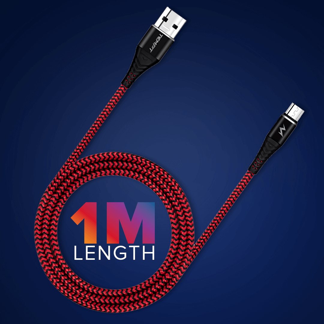 Twist Braided with Aluminium Shell USB to Micro USB Cable