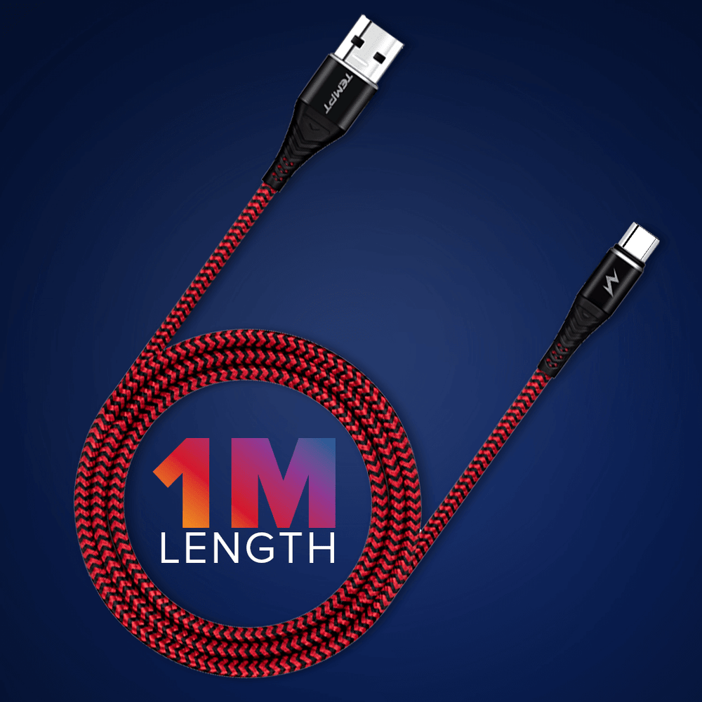 Twist Braided with Aluminum Shell USB to Type C Cable