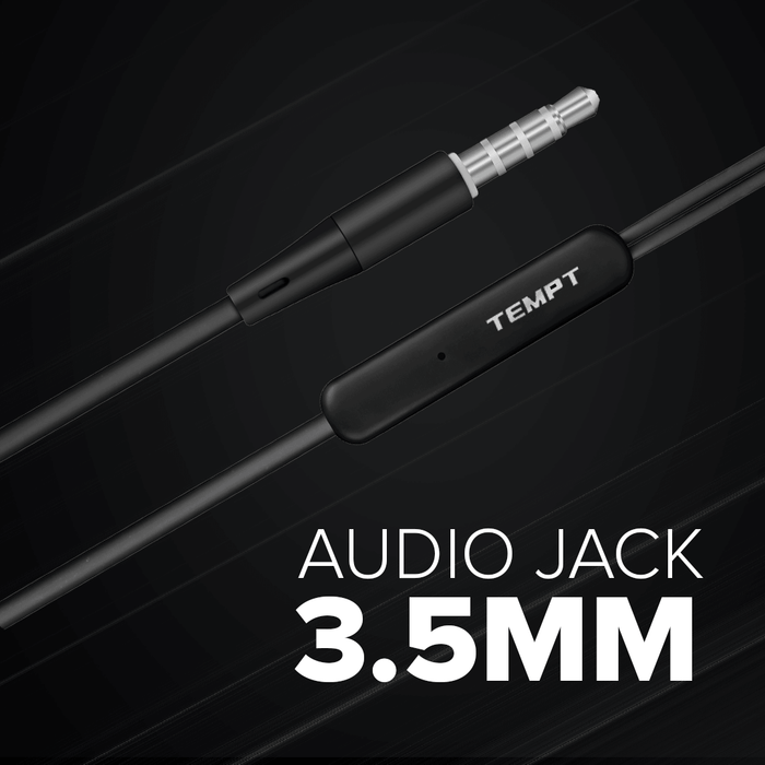 Tempt Zip X1 | Buy Wired Earphones with Mic & super large bass online ...