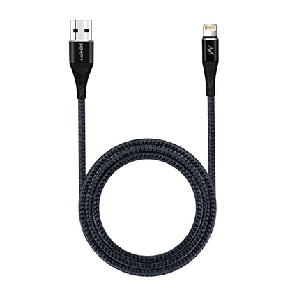 Twist Braided with Aluminium Shell USB to Lightning Cable